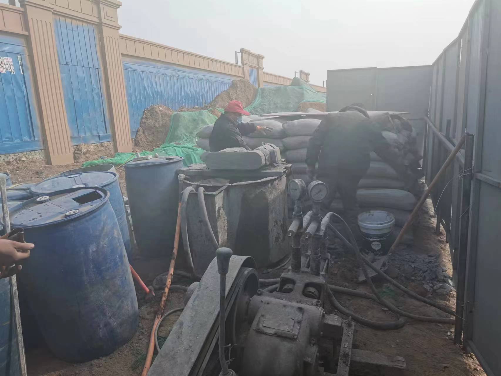 安陆房屋下沉注浆